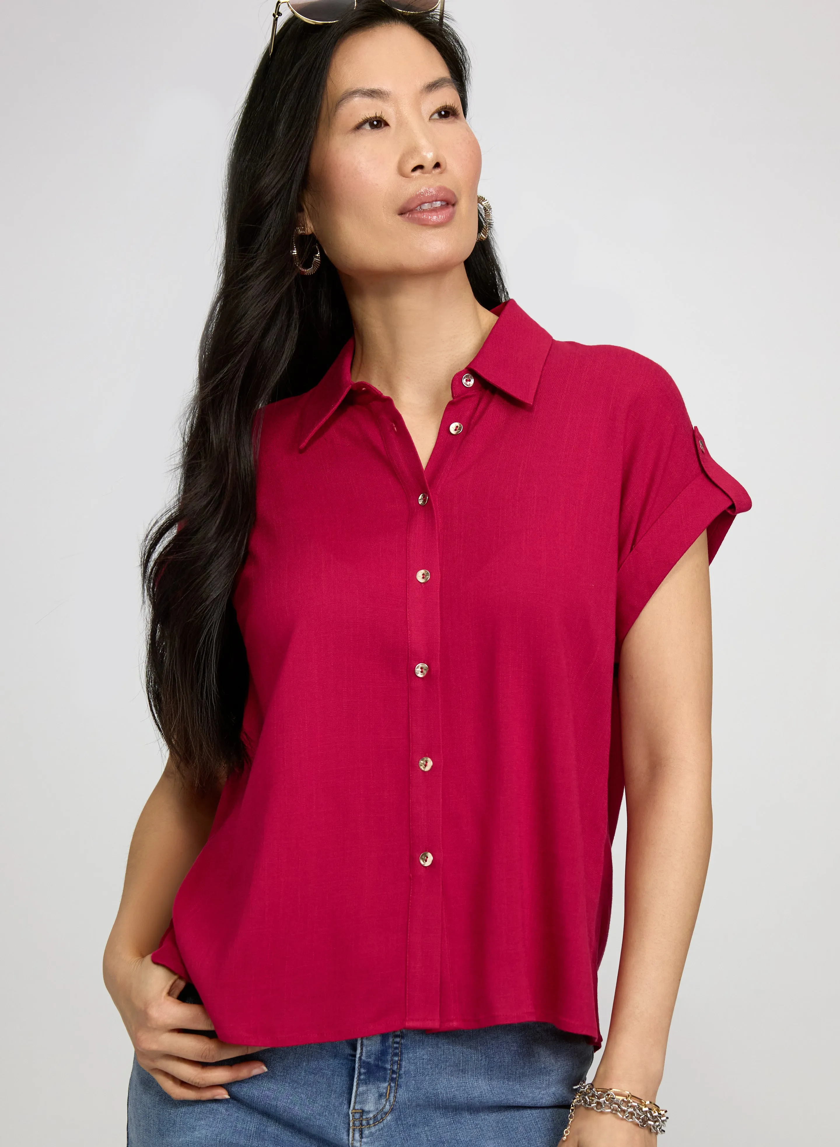 Laura Button-Down Blouse Laura Button-Down Blouse | Refined Everyday Style - Image 1